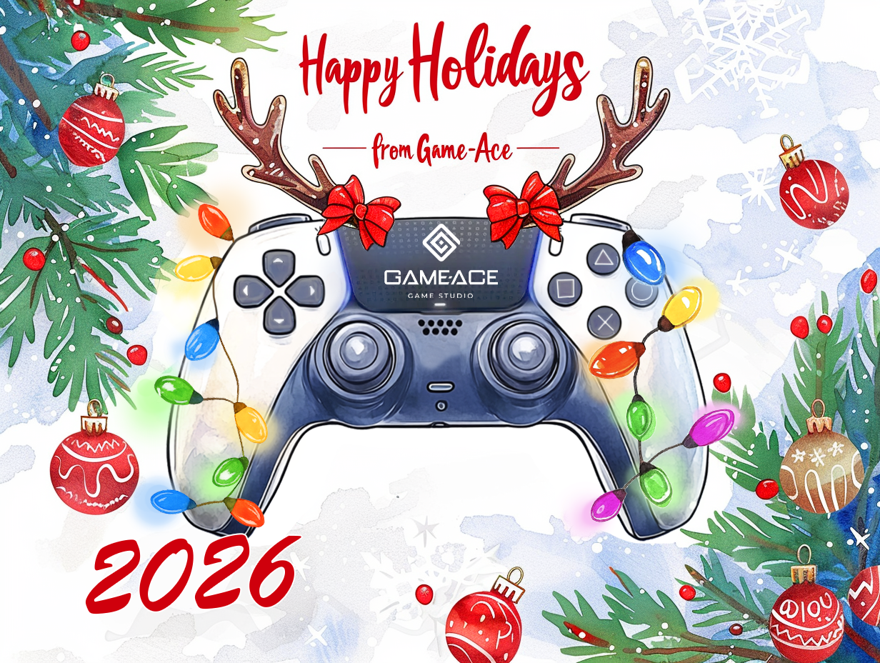 Happy holidays card 2026