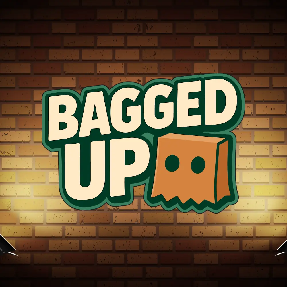 Bagged up logo top