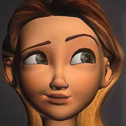 Low-poly character model